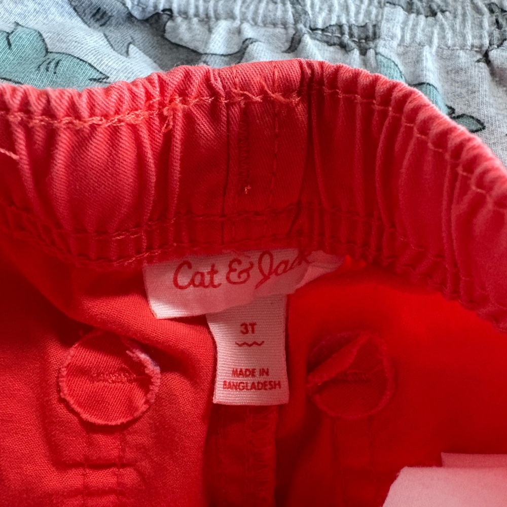 Cat & Jack Red Toddler Pants